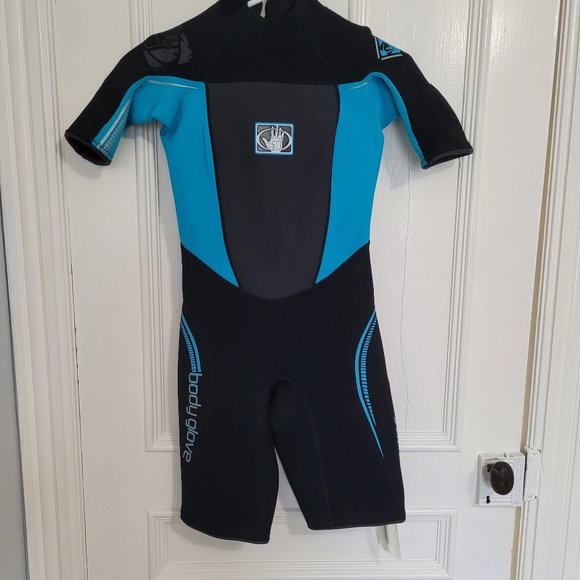 Body Glove women's wet suit, size 7/8 shorts surfing snorkel water sports swim - Picture 1 of 12